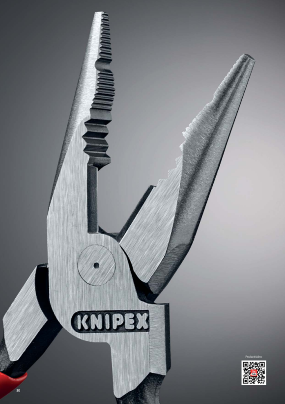 Knipex High Leverage Combination Pliers chrome plated 225mm 02 06 225