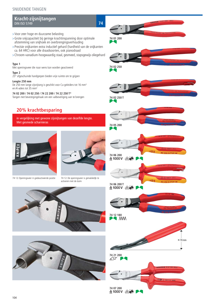 Knipex Hoofdcatalogus NR.: 2217 - Seite 105