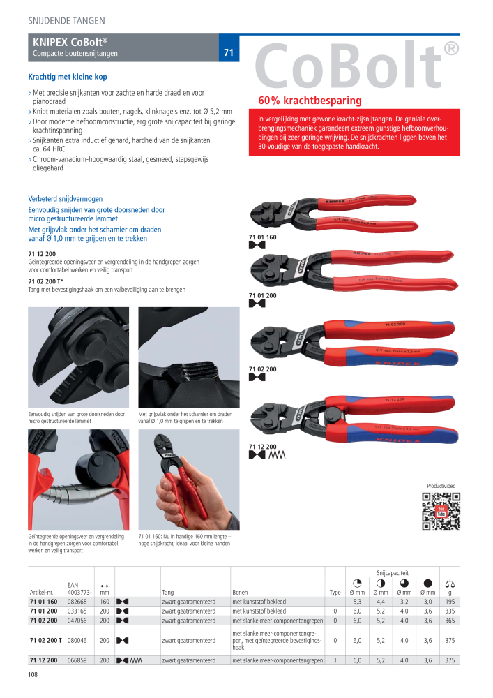 Knipex Hoofdcatalogus NR.: 2217 - Pagina 109