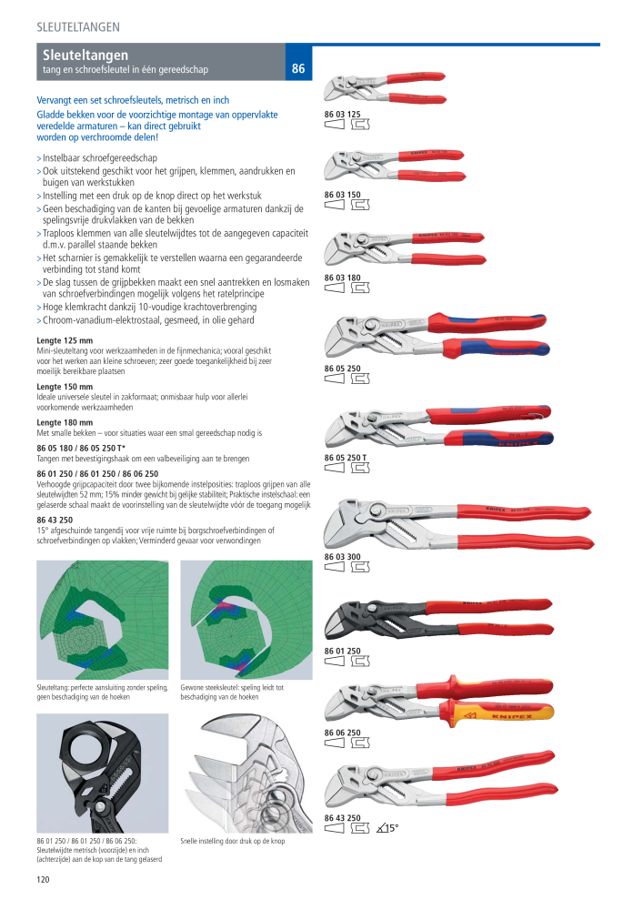 Knipex Hoofdcatalogus NR.: 2217 - Pagina 121