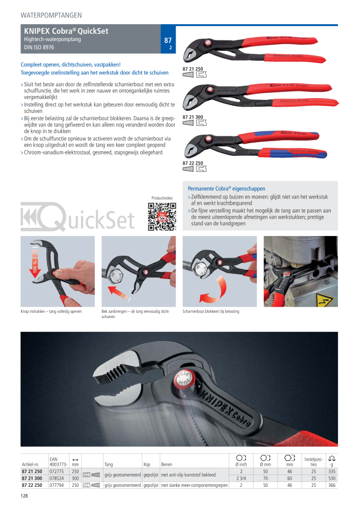 Knipex Hoofdcatalogus Nb. : 2217 - Page 129