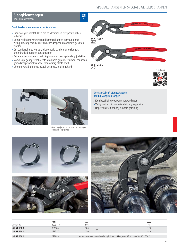 Knipex Hoofdcatalogus n.: 2217 - Pagina 152