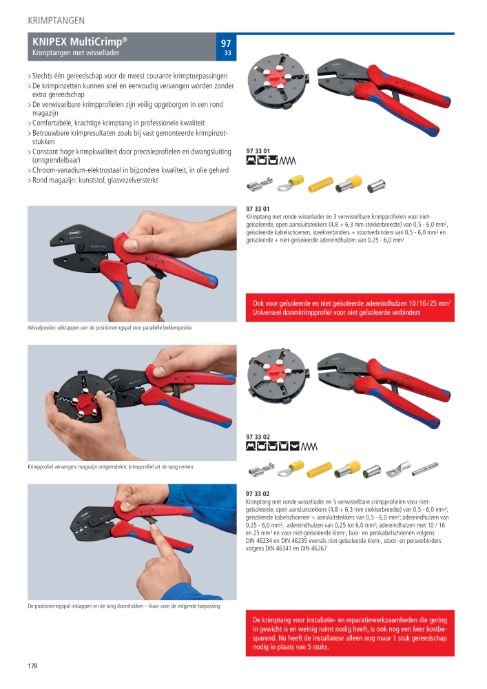 Knipex Hoofdcatalogus NR.: 2217 - Pagina 179