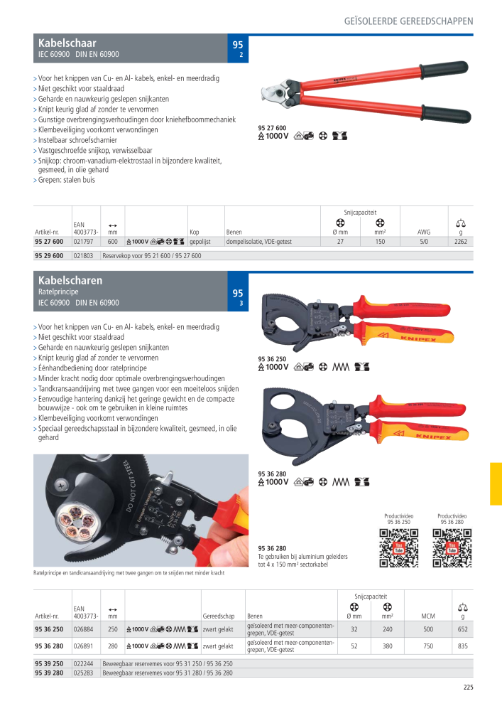 Knipex Hoofdcatalogus NR.: 2217 - Pagina 226