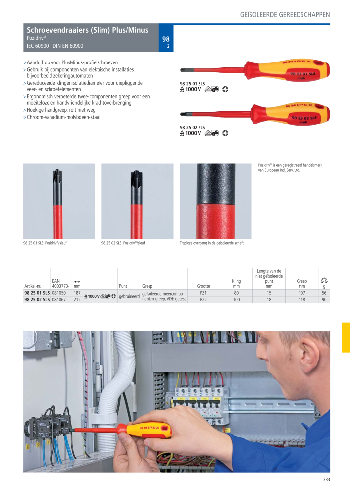 Knipex Hoofdcatalogus n.: 2217 - Pagina 234