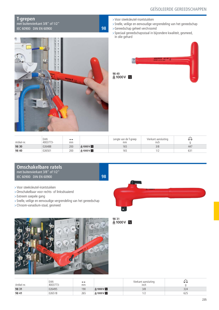 Knipex Hoofdcatalogus NO.: 2217 - Page 236