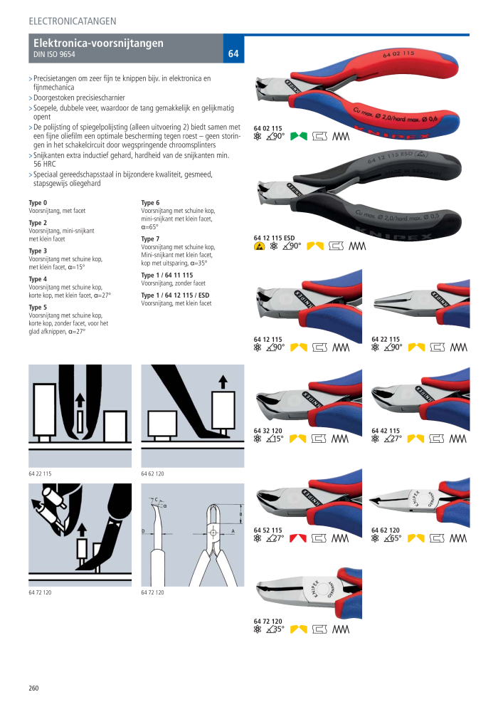 Knipex Hoofdcatalogus NR.: 2217 - Strona 261