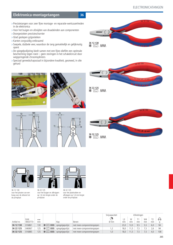 Knipex Hoofdcatalogus Nº: 2217 - Página 266