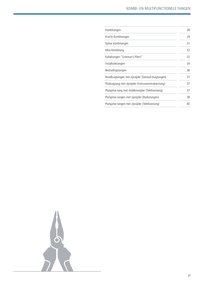 Knipex Hoofdcatalogus Nb. : 2217 - Page 28