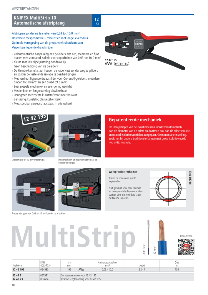 Knipex Hoofdcatalogus NR.: 2217 - Seite 49