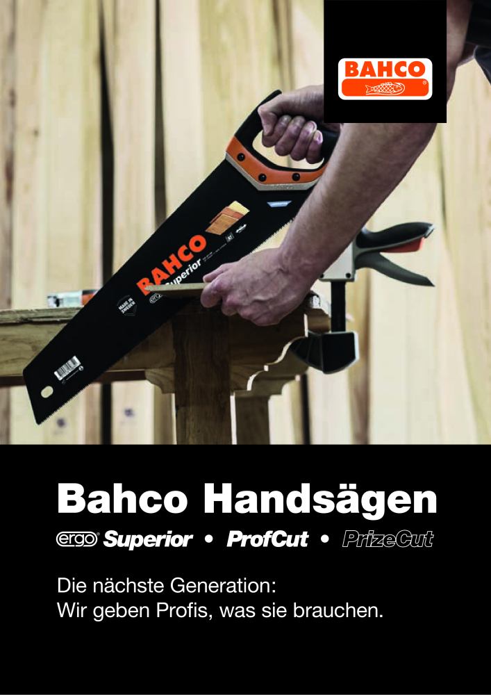 BAHCO Katalog Handsägen NR.: 2222