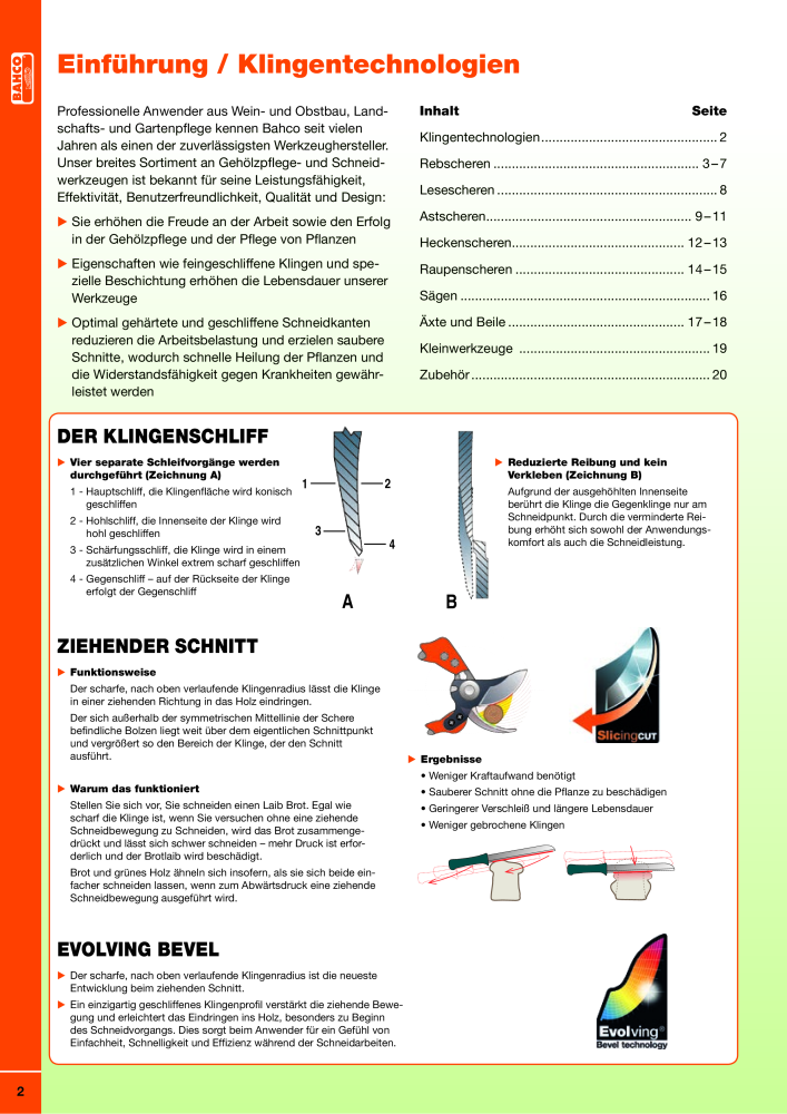 BAHCO Katalog Garten NR.: 2223 - Seite 2