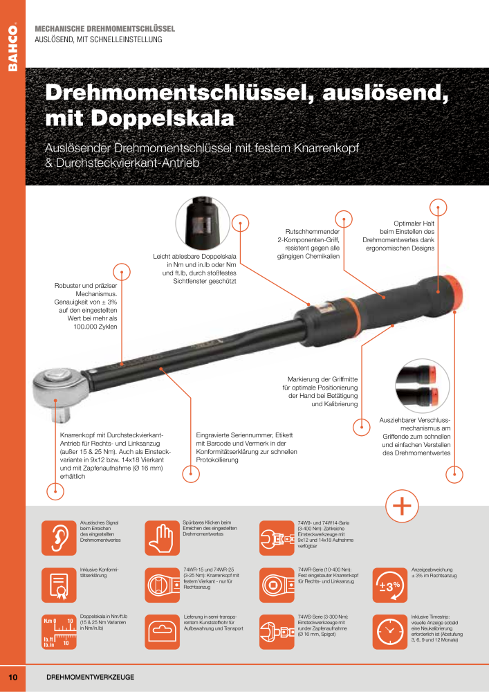 BAHCO Drehmomentwerkzeug NR.: 2226 - Seite 10