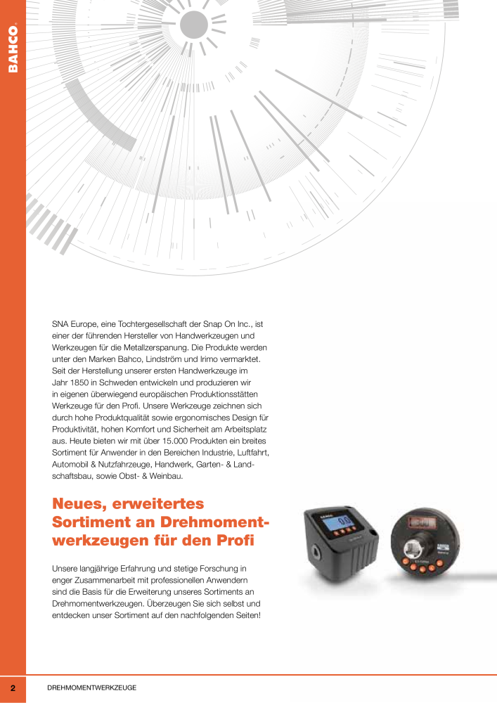 BAHCO Drehmomentwerkzeug NR.: 2226 - Seite 2