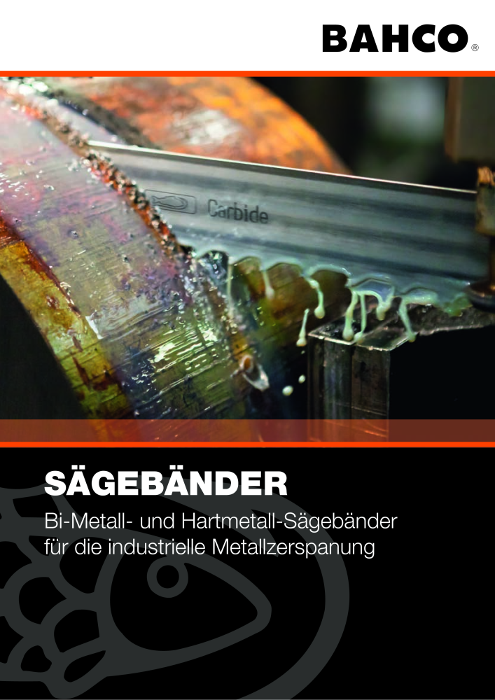 BAHCO Katalog Sägebänder NR.: 2228