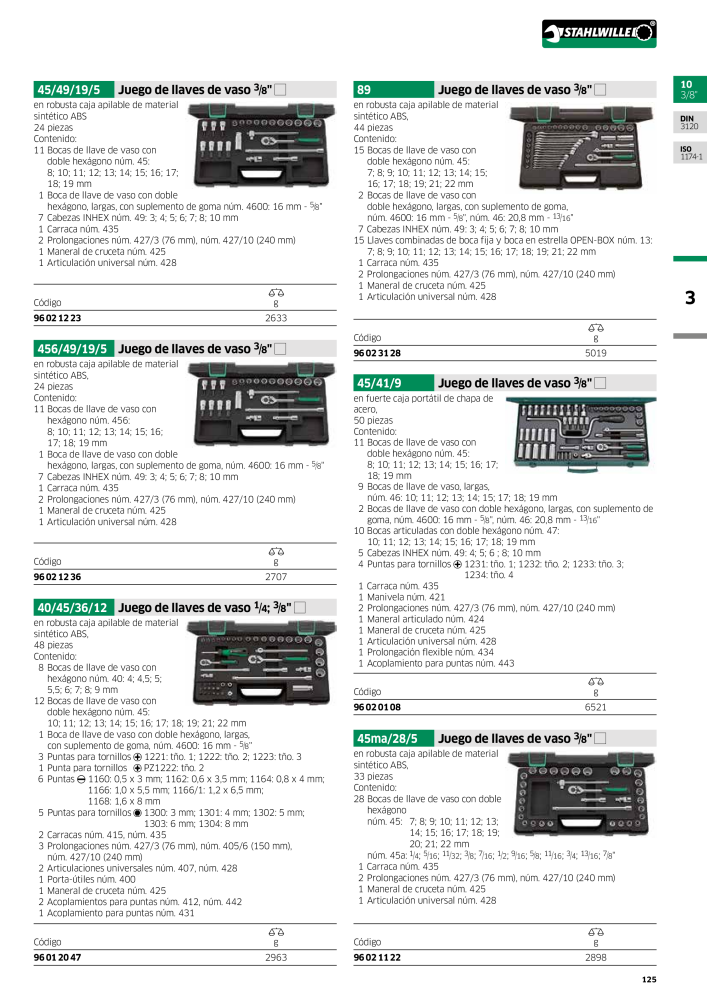 STAHLWILLE Catálogo principal de herramientas manuales NO.: 2248 - Page 127