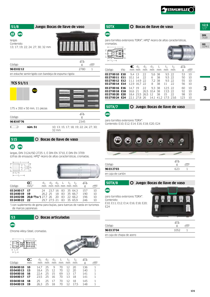 STAHLWILLE Catálogo principal de herramientas manuales NR.: 2248 - Seite 133