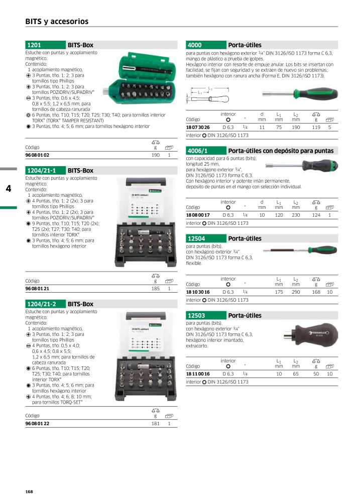 STAHLWILLE Catálogo principal de herramientas manuales n.: 2248 - Pagina 170
