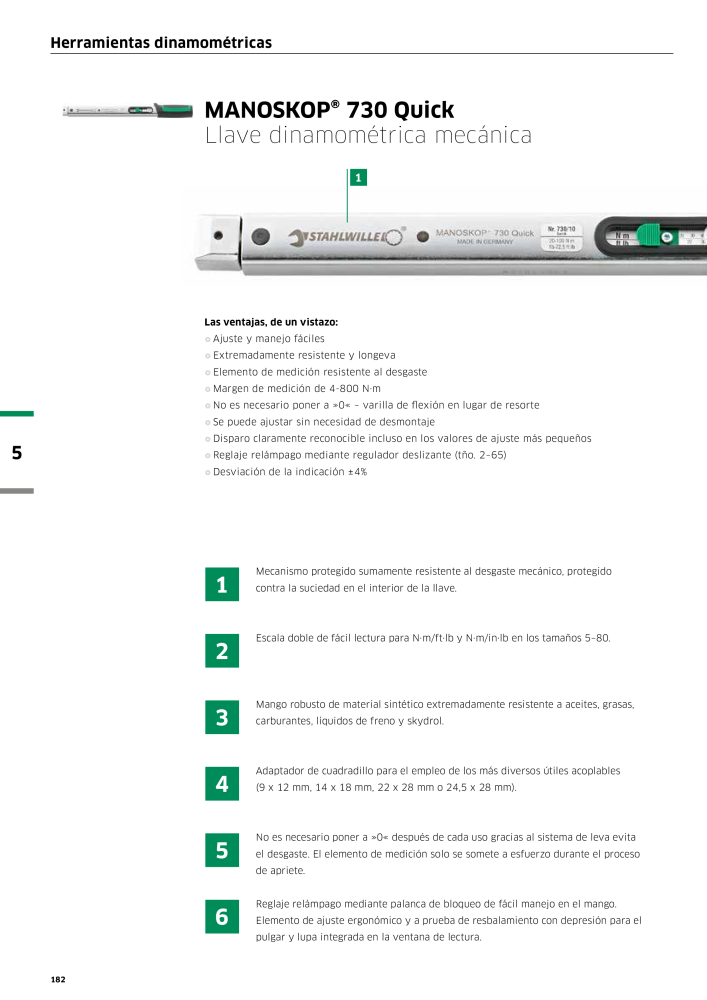 STAHLWILLE Catálogo principal de herramientas manuales NR.: 2248 - Pagina 184