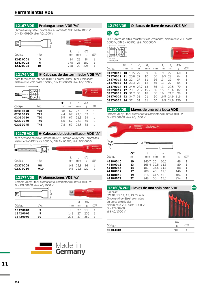 STAHLWILLE Catálogo principal de herramientas manuales Nb. : 2248 - Page 356