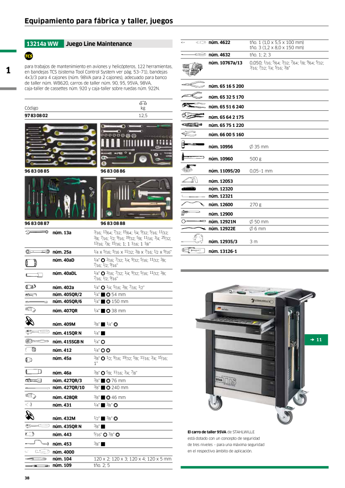 STAHLWILLE Catálogo principal de herramientas manuales NR.: 2248 - Strona 40