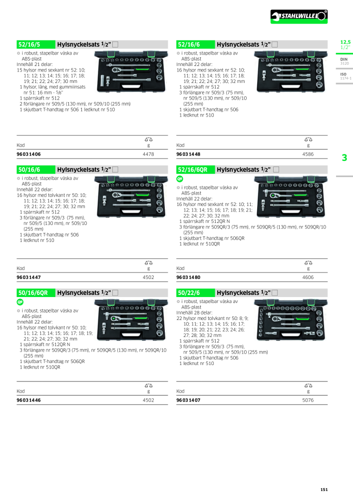 STAHLWILLE huvudkatalog handverktyg NR.: 2249 - Strona 153