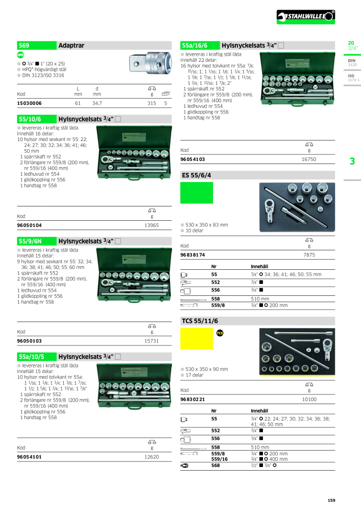 STAHLWILLE huvudkatalog handverktyg n.: 2249 - Pagina 161