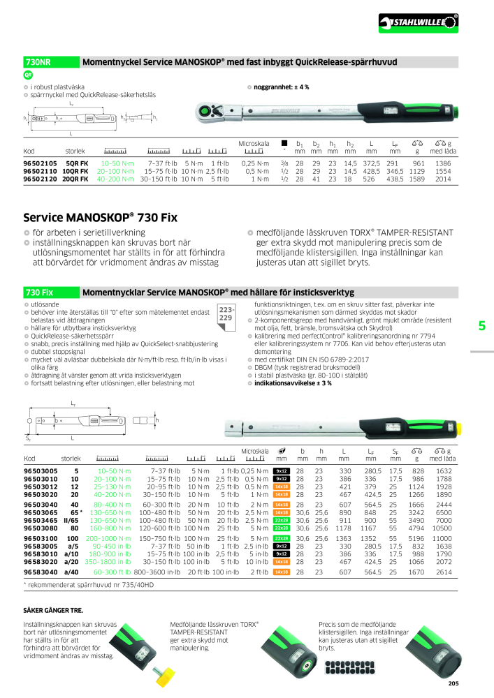 STAHLWILLE huvudkatalog handverktyg Nº: 2249 - Página 207