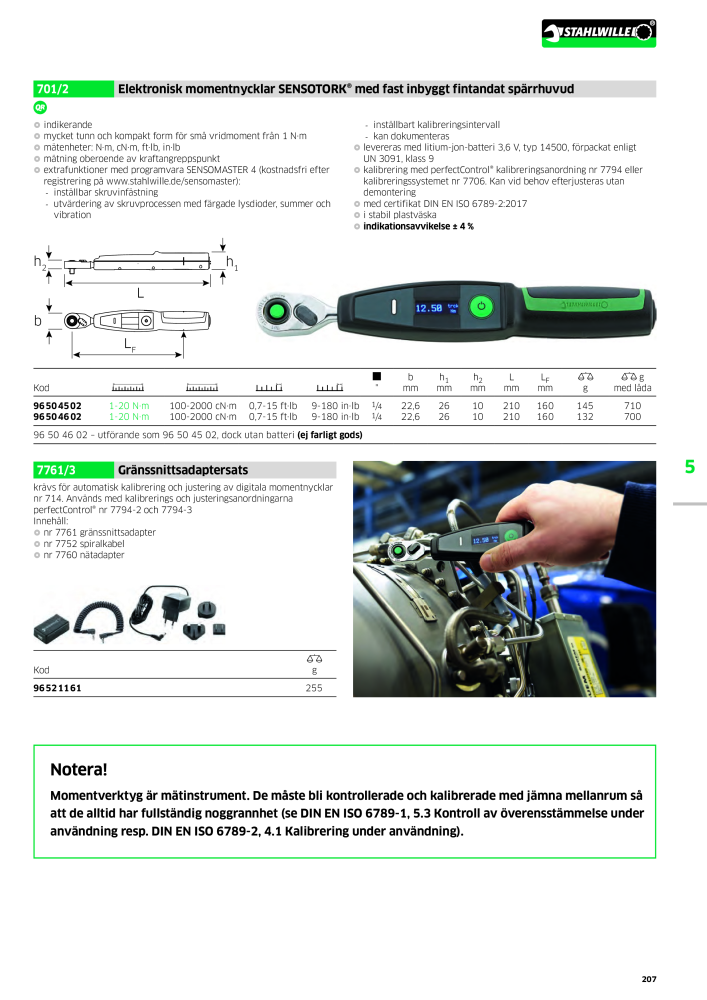 STAHLWILLE huvudkatalog handverktyg Nb. : 2249 - Page 209