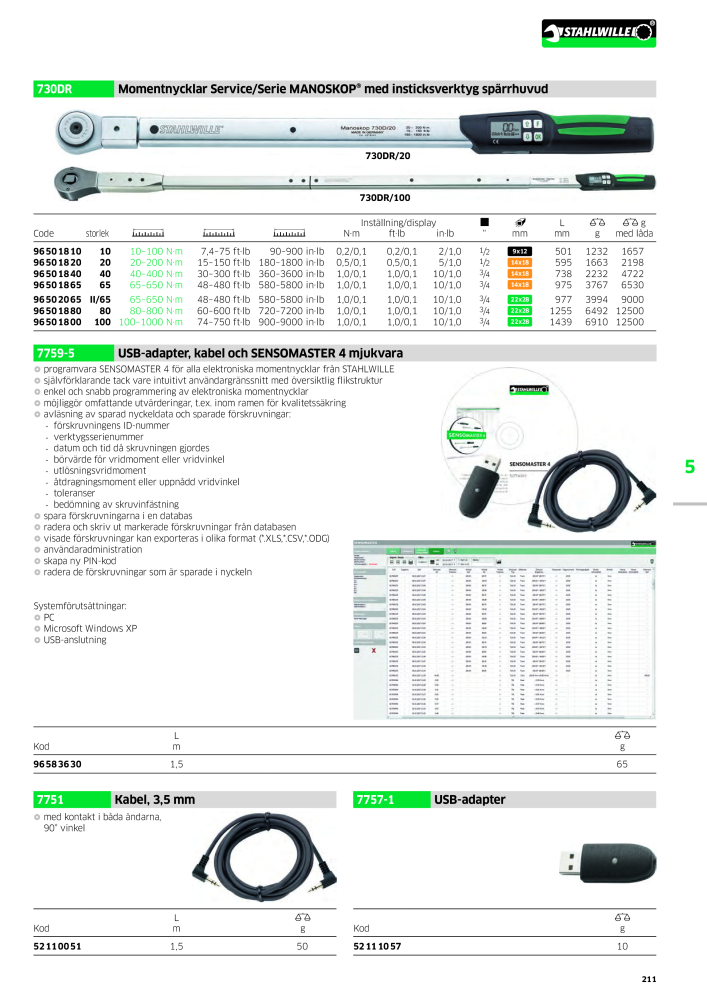 STAHLWILLE huvudkatalog handverktyg n.: 2249 - Pagina 213