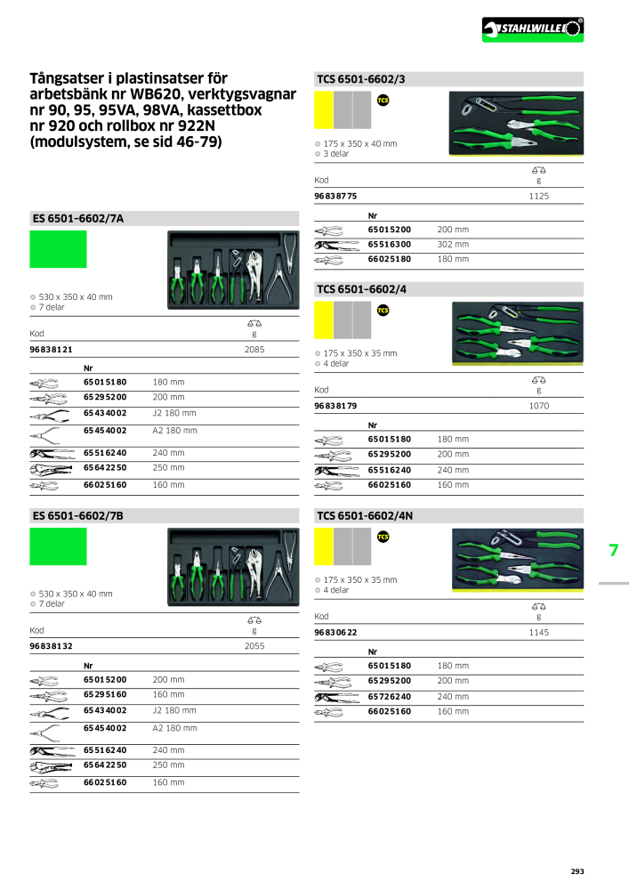 STAHLWILLE huvudkatalog handverktyg NR.: 2249 - Seite 295