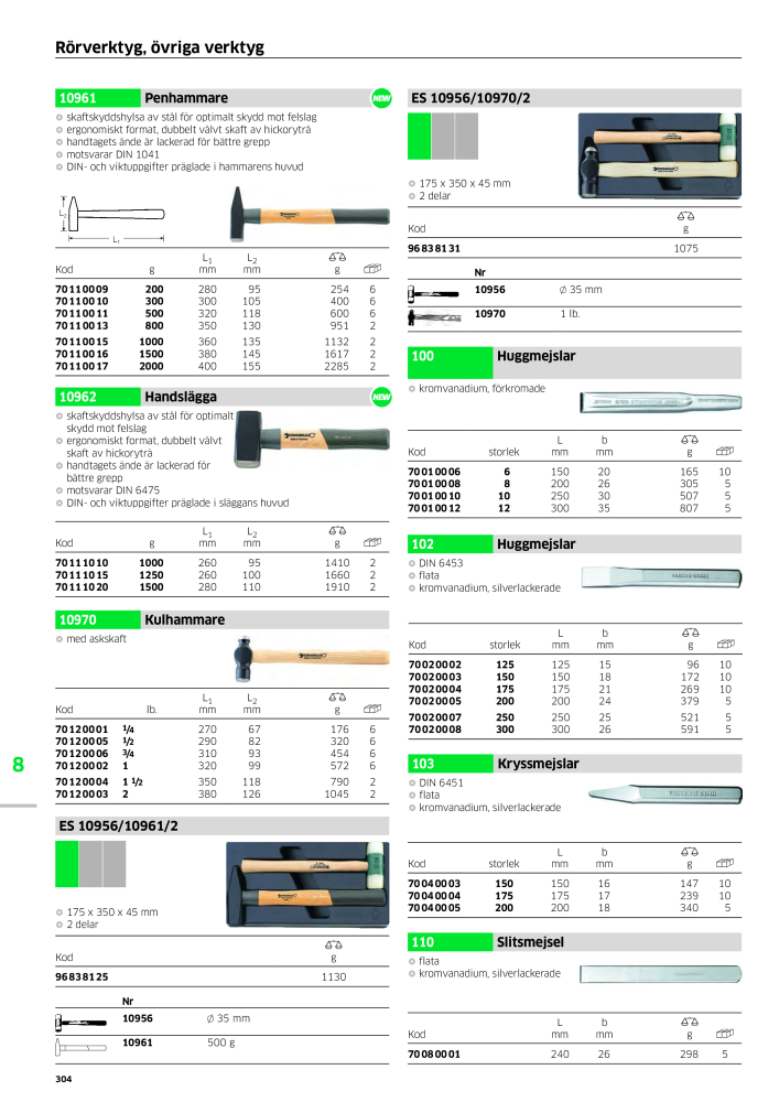 STAHLWILLE huvudkatalog handverktyg NR.: 2249 - Strona 306