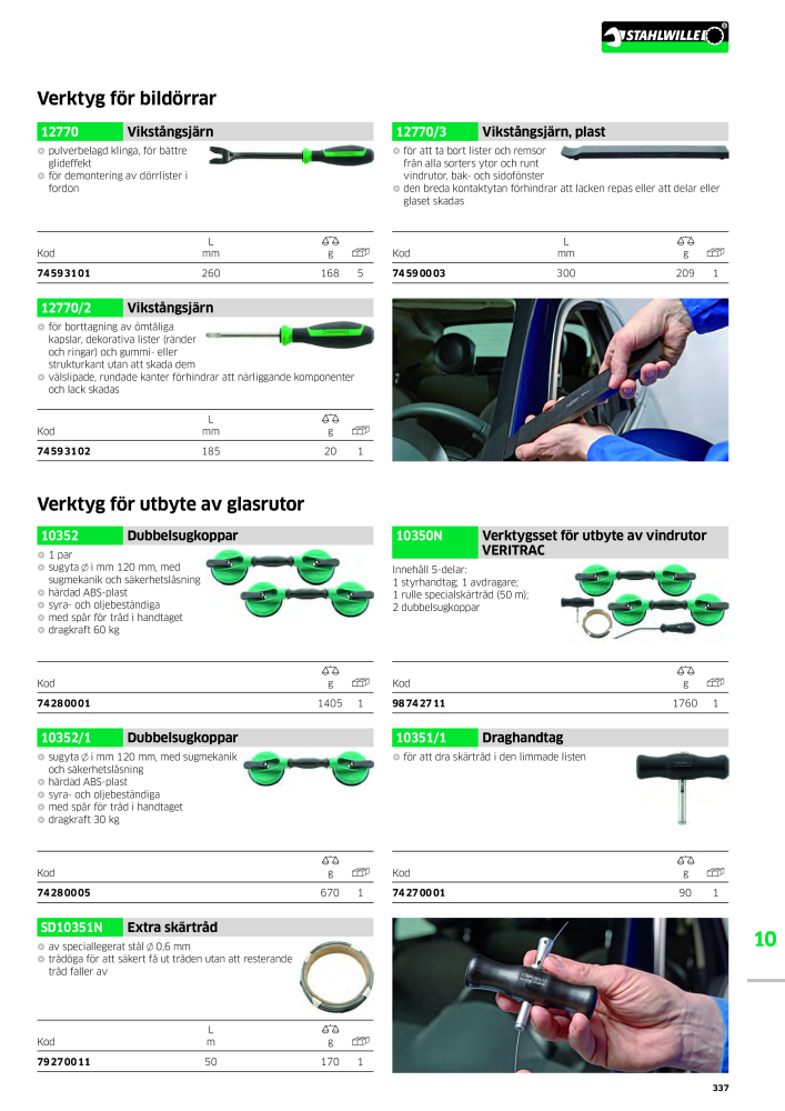 STAHLWILLE huvudkatalog handverktyg NR.: 2249 - Strona 339