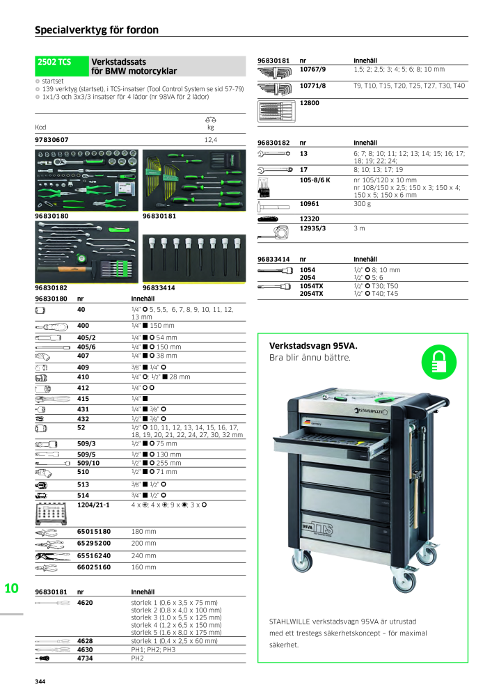 STAHLWILLE huvudkatalog handverktyg Nº: 2249 - Página 346