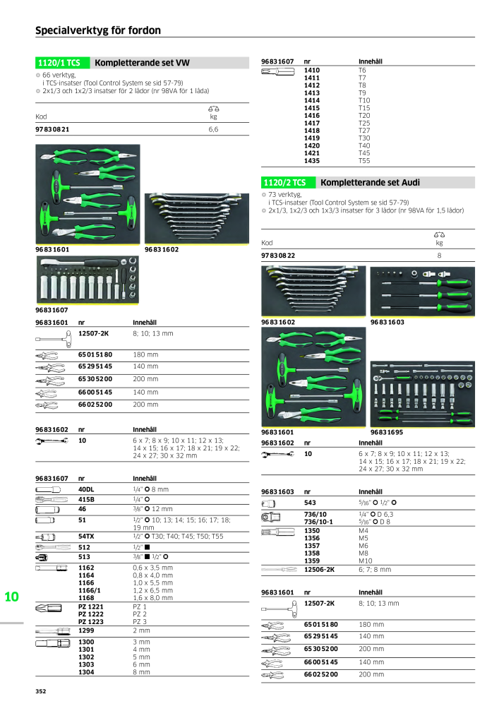 STAHLWILLE huvudkatalog handverktyg n.: 2249 - Pagina 354