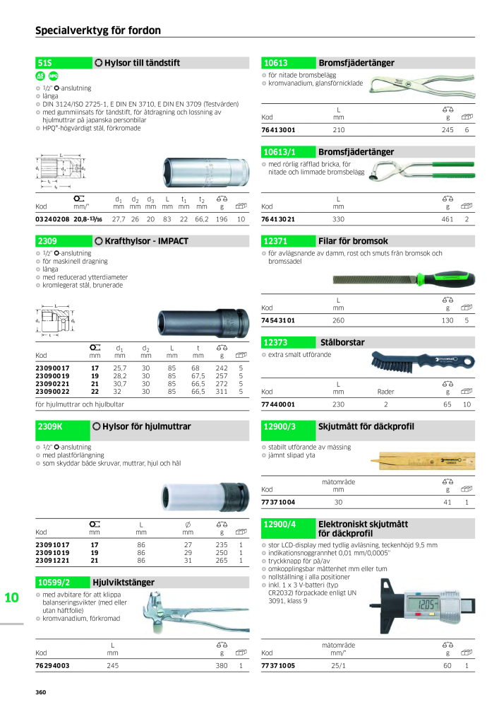 STAHLWILLE huvudkatalog handverktyg n.: 2249 - Pagina 362