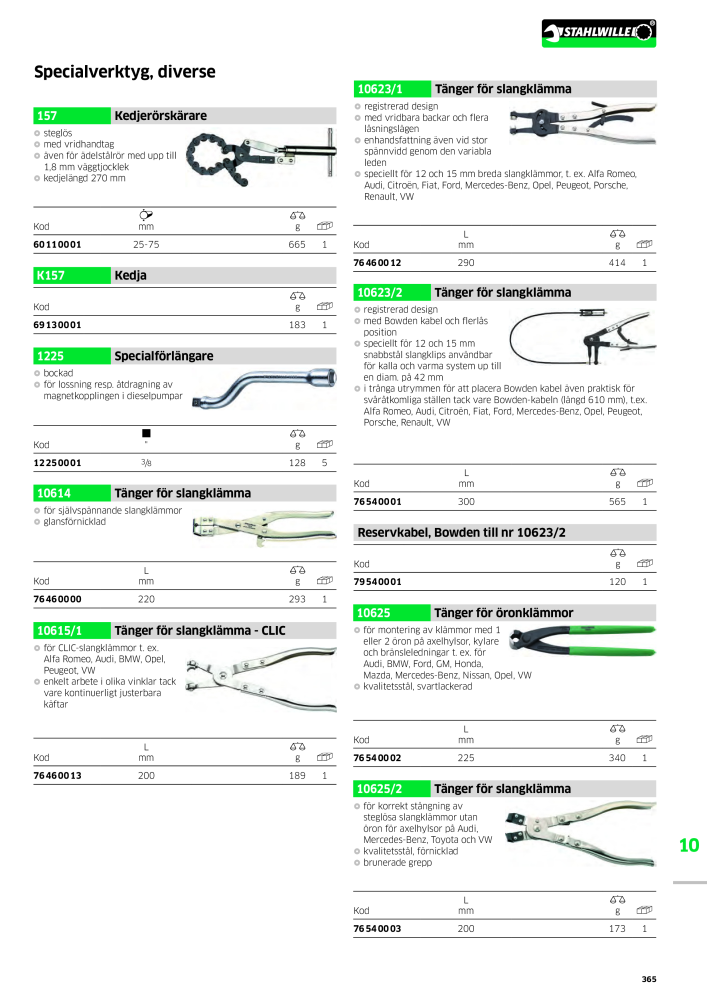 STAHLWILLE huvudkatalog handverktyg NR.: 2249 - Strona 367