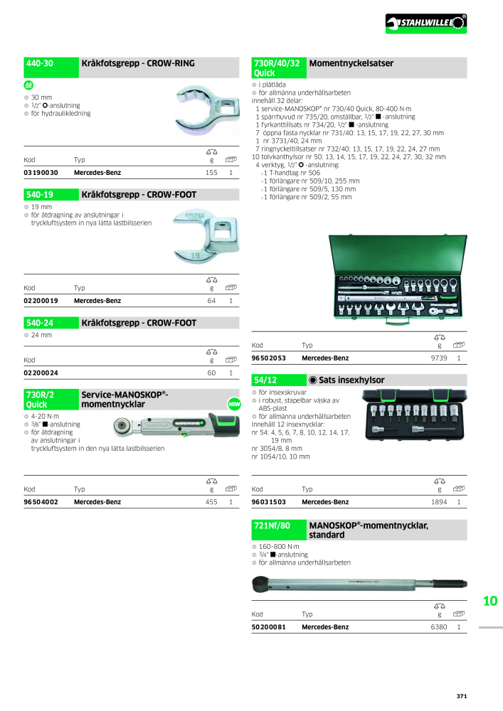 STAHLWILLE huvudkatalog handverktyg NR.: 2249 - Pagina 373