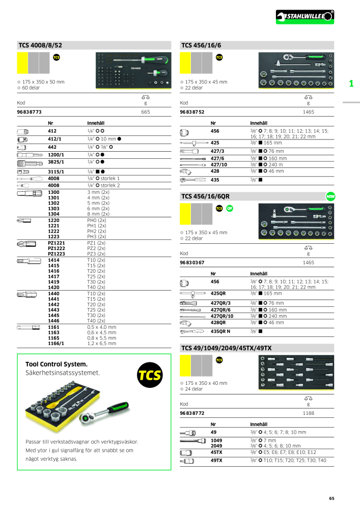 STAHLWILLE huvudkatalog handverktyg Nº: 2249 - Página 67