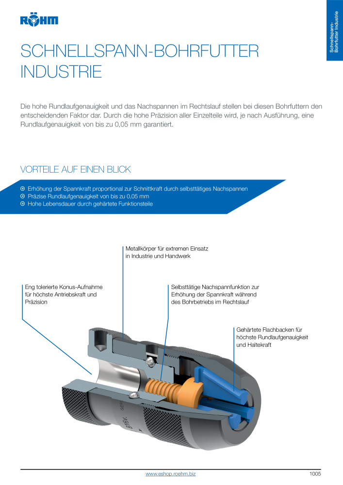 Röhm - Bohrfutter Katalog NR.: 2259 - Seite 7