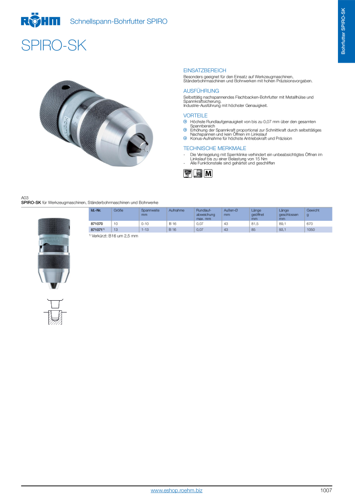 Röhm - Bohrfutter Katalog NO.: 2259 - Page 9