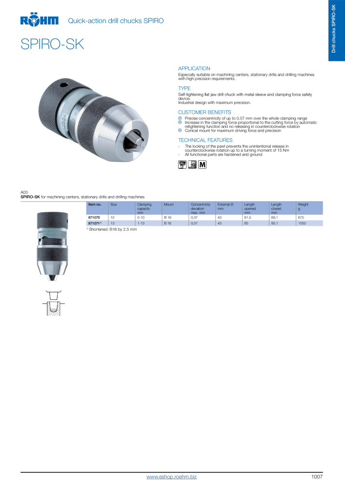 Röhm - Drill chucks catalogue NO.: 2268 - Page 9