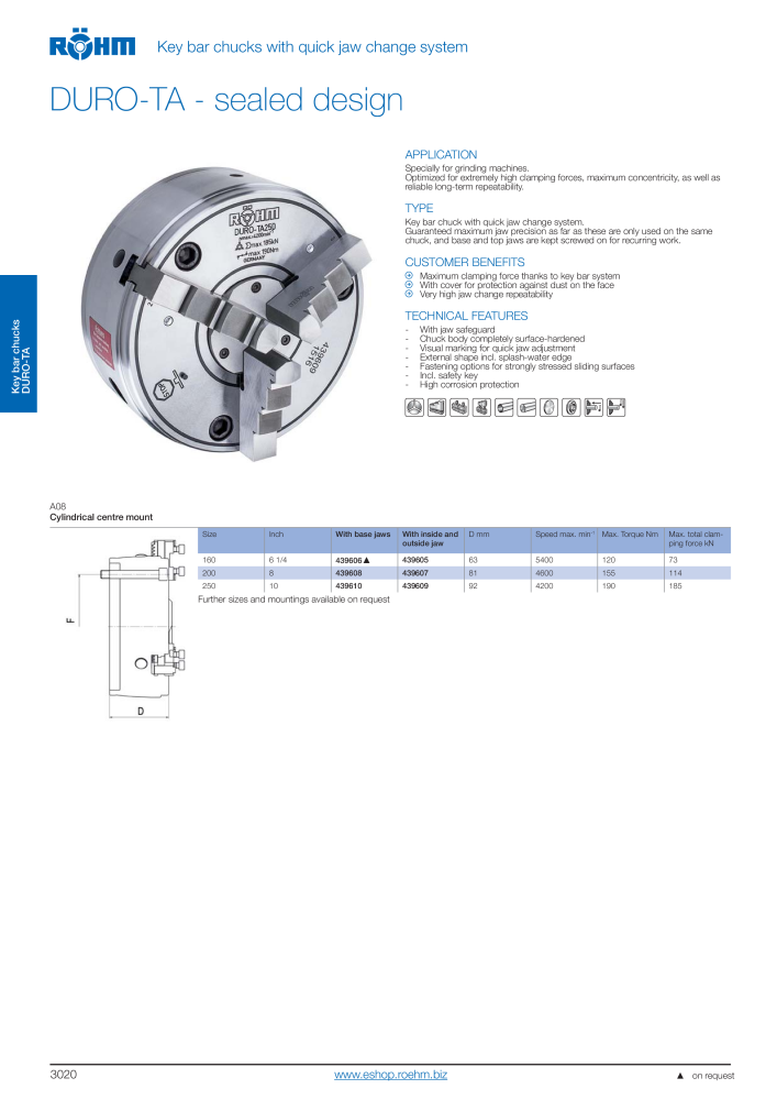 Röhm - Lathe chucks independent chucks NR.: 2270 - Pagina 22