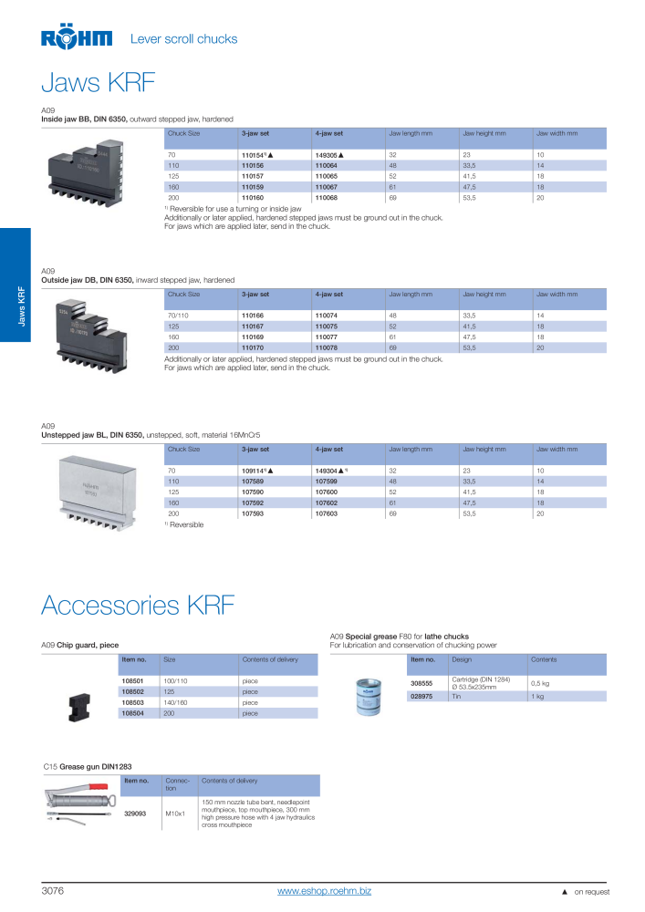 Röhm - Lathe chucks independent chucks NO.: 2270 - Page 78