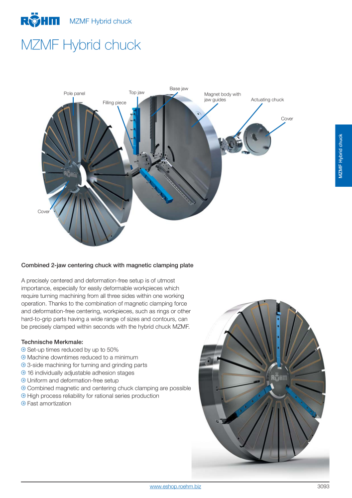 Röhm - Lathe chucks independent chucks NO.: 2270 - Page 95