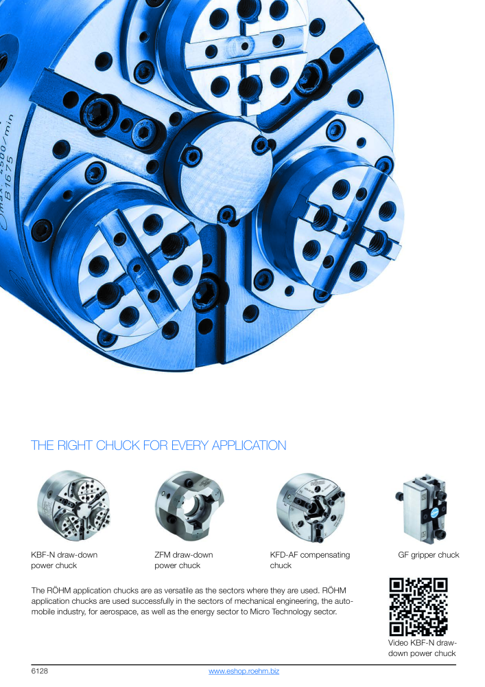 Röhm - Power chucks and cylinders - steady rests n.: 2273 - Pagina 130