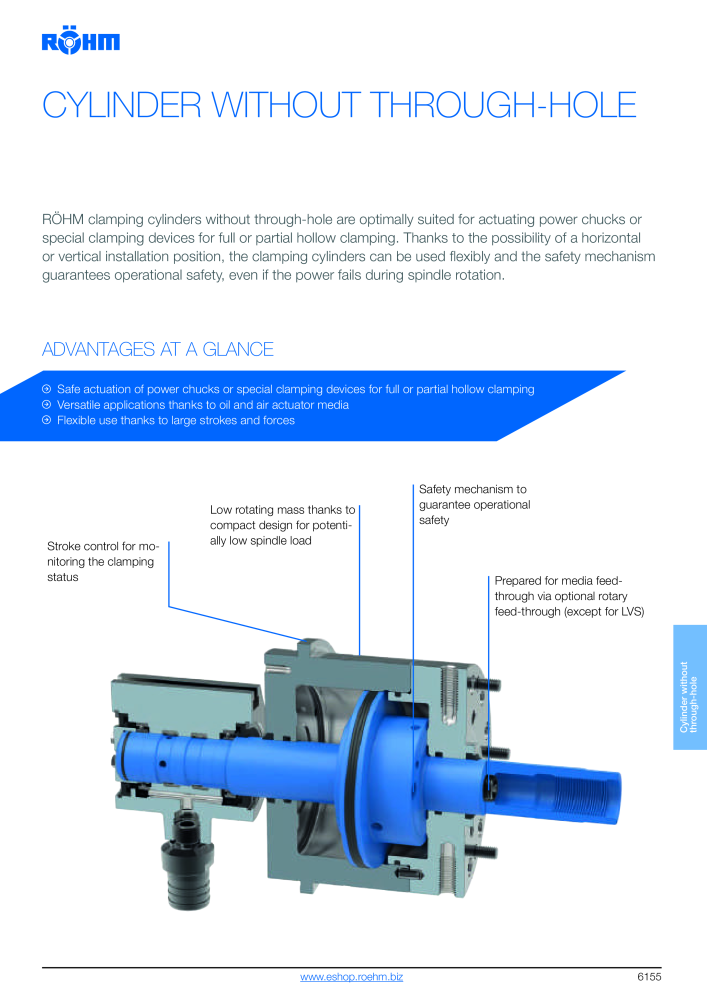 Röhm - Power chucks and cylinders - steady rests n.: 2273 - Pagina 157