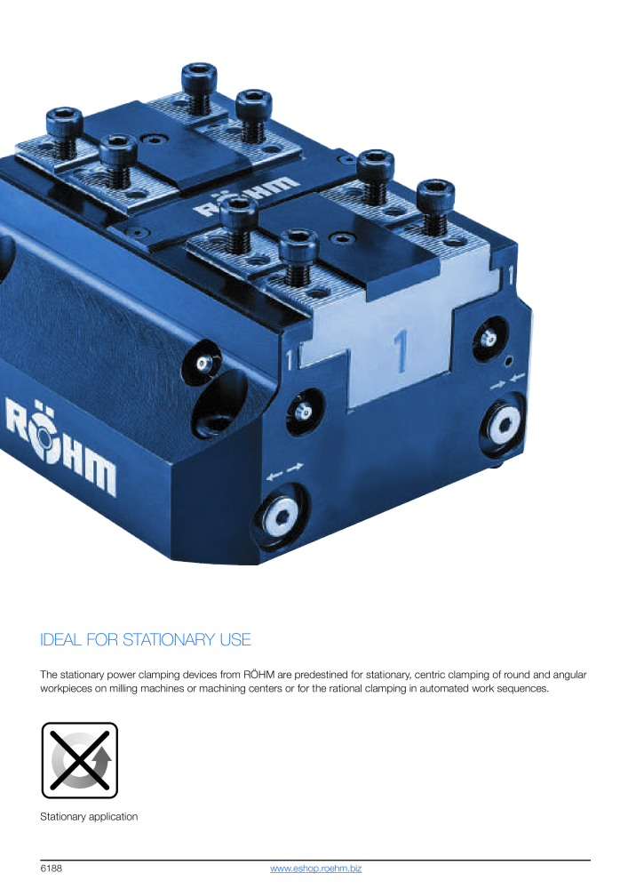 Röhm - Power chucks and cylinders - steady rests Nº: 2273 - Página 190