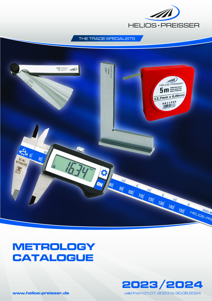 HELIOS - PREISSER Metrology Catalogue NO.: 2297