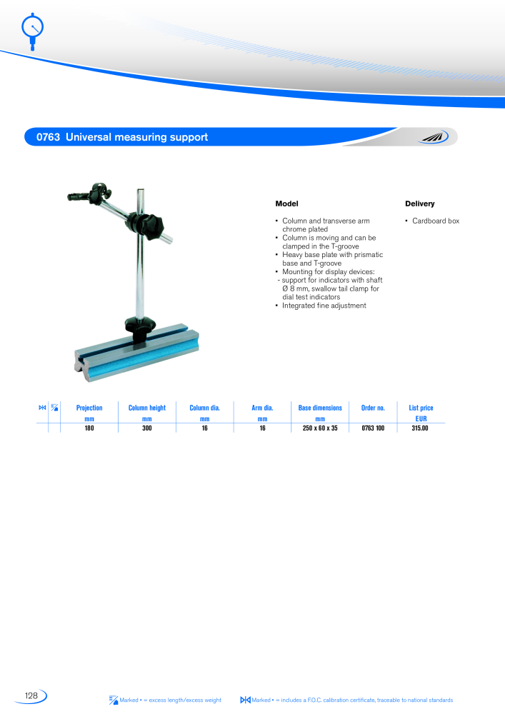 HELIOS - PREISSER Metrology Catalogue NO.: 2297 - Page 125